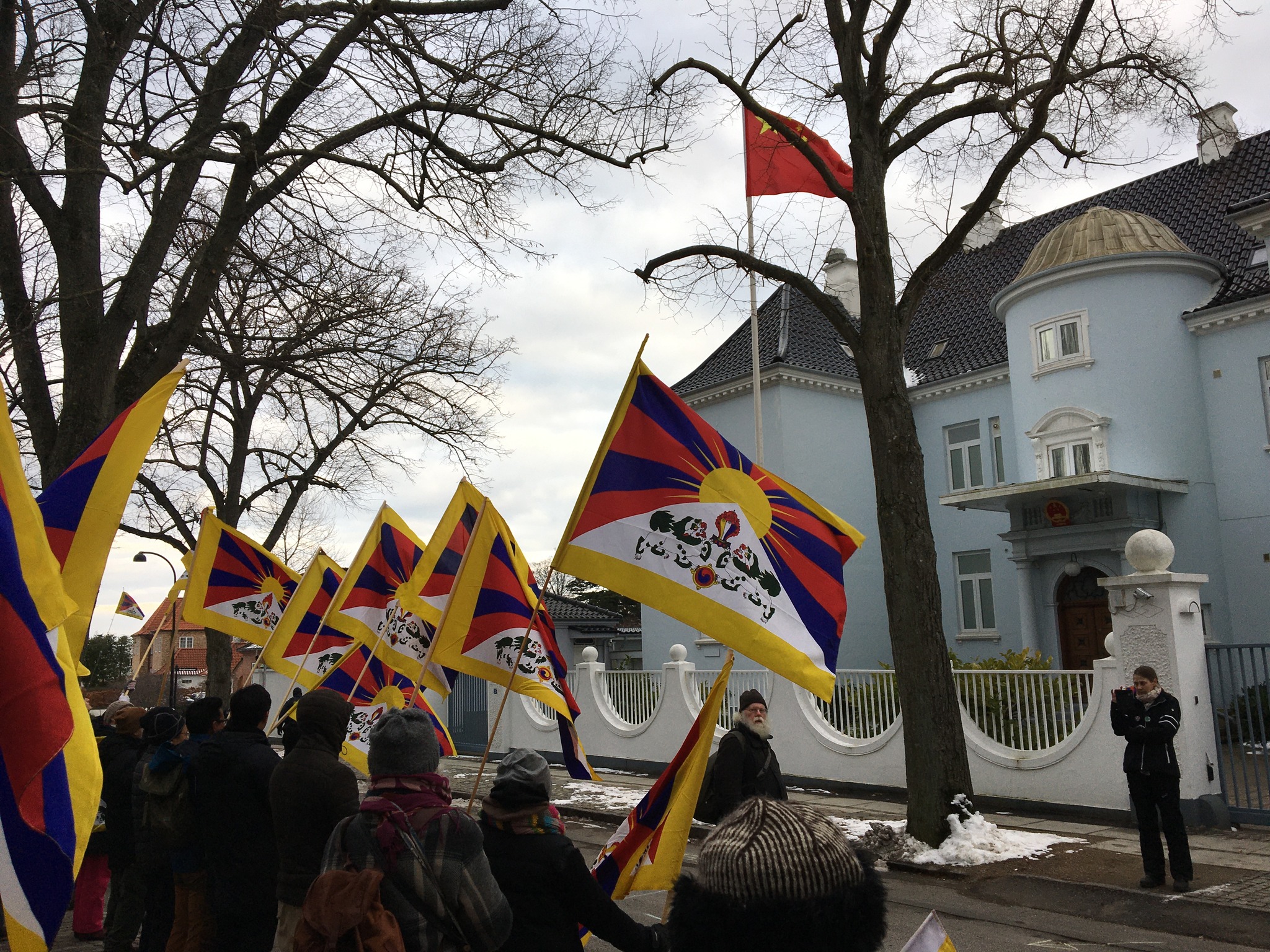 Demonstration for Tibet den 10. marts 2024 kl. 14:00